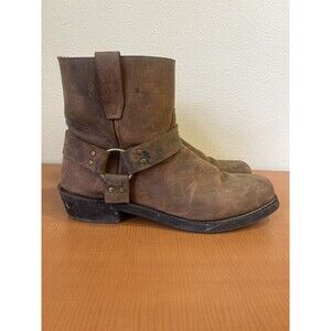 Dingo Rev Up Gaucho Men’s Size 13 Brown Leather Slip On Boots